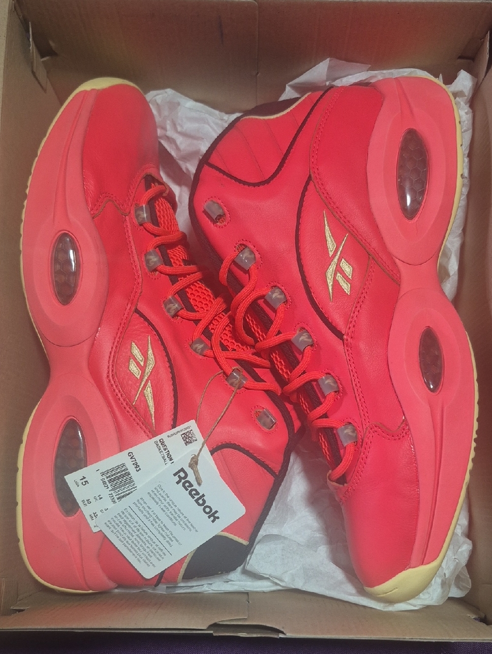 REEBOK QUESTION MID "HOT ONE'S"